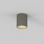1326014 Kos Round Outdoor Coastal Downlight/Recessed Spot Light Matt Concrete