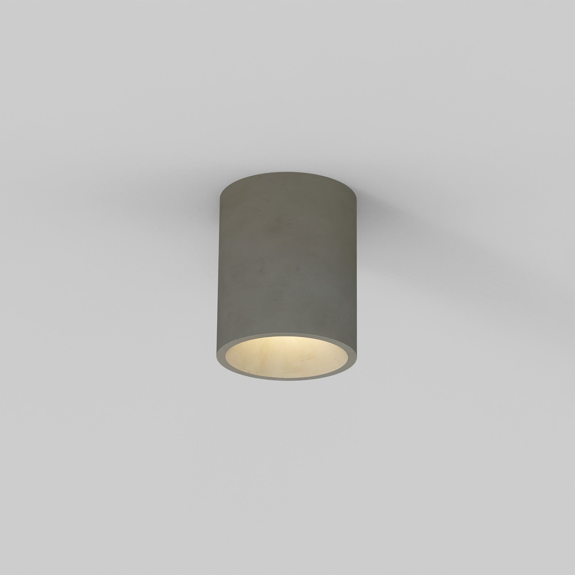 1326014 Kos Round Outdoor Coastal Downlight/Recessed Spot Light Matt Concrete