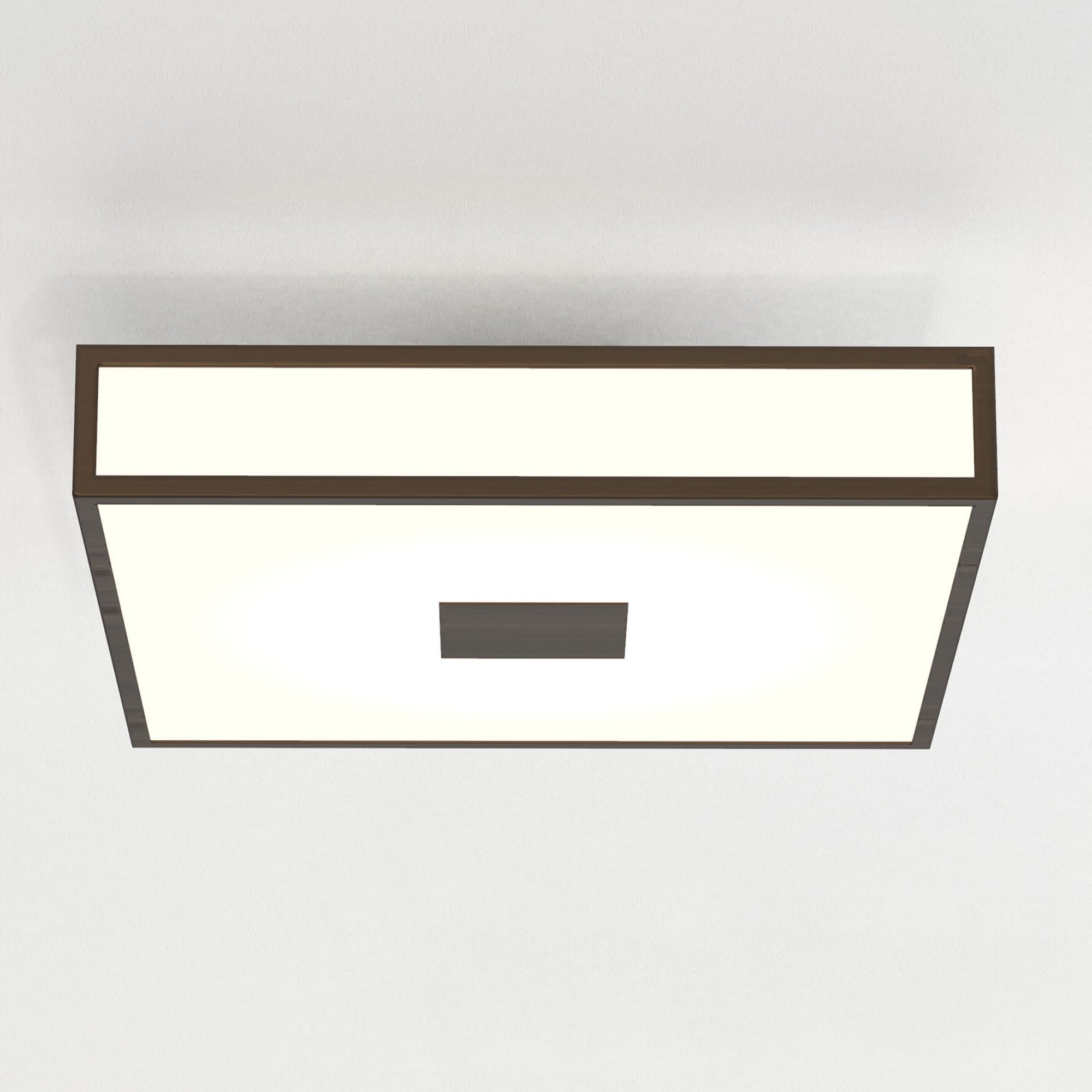 1121013 Mashiko 400 Square Bathroom Ceiling Light Bronze