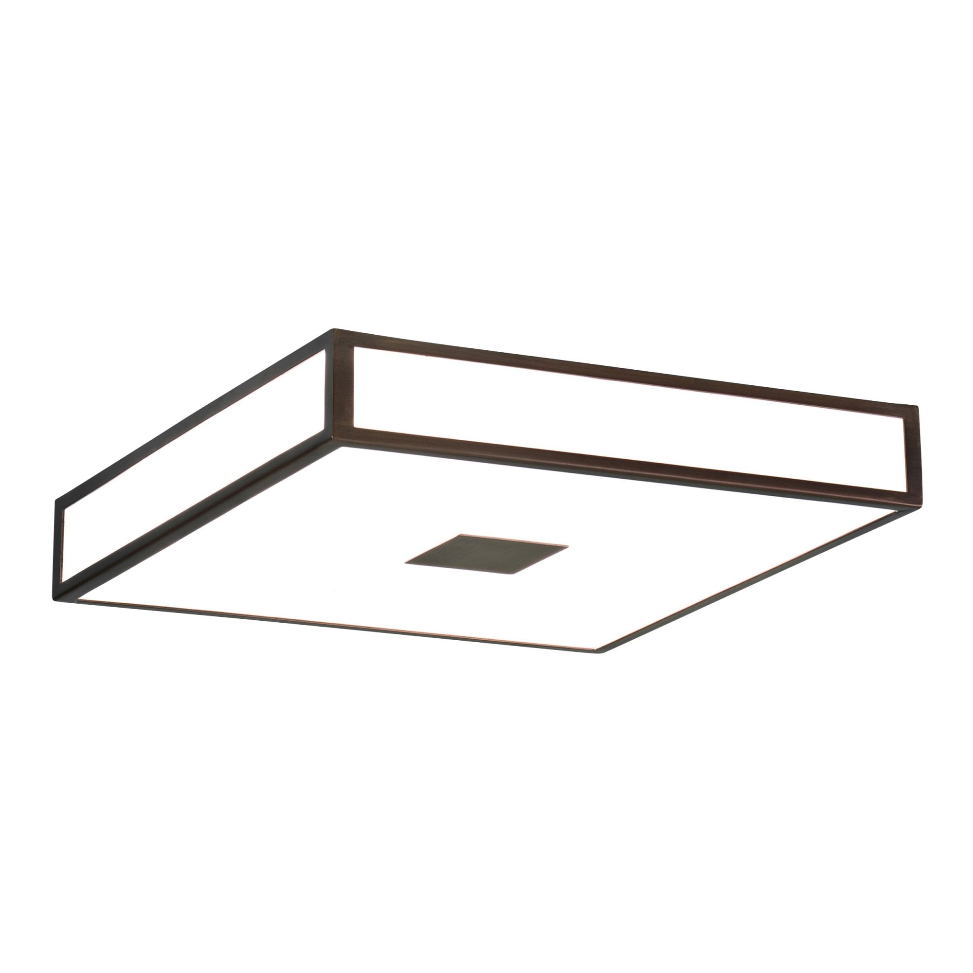 1121013 Mashiko 400 Square Bathroom Ceiling Light Bronze