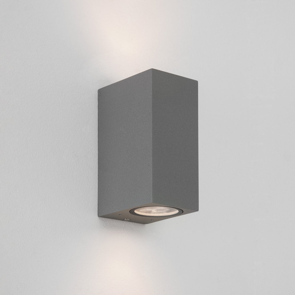 1310008 Chios 150 Outdoor Wall Light Textured Grey (S)