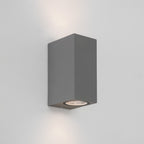 1310008 Chios 150 Outdoor Wall Light Textured Grey (S)