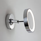 1137003 Catena LED Bathroom Magnifying Mirror Polished Chrome (S)
