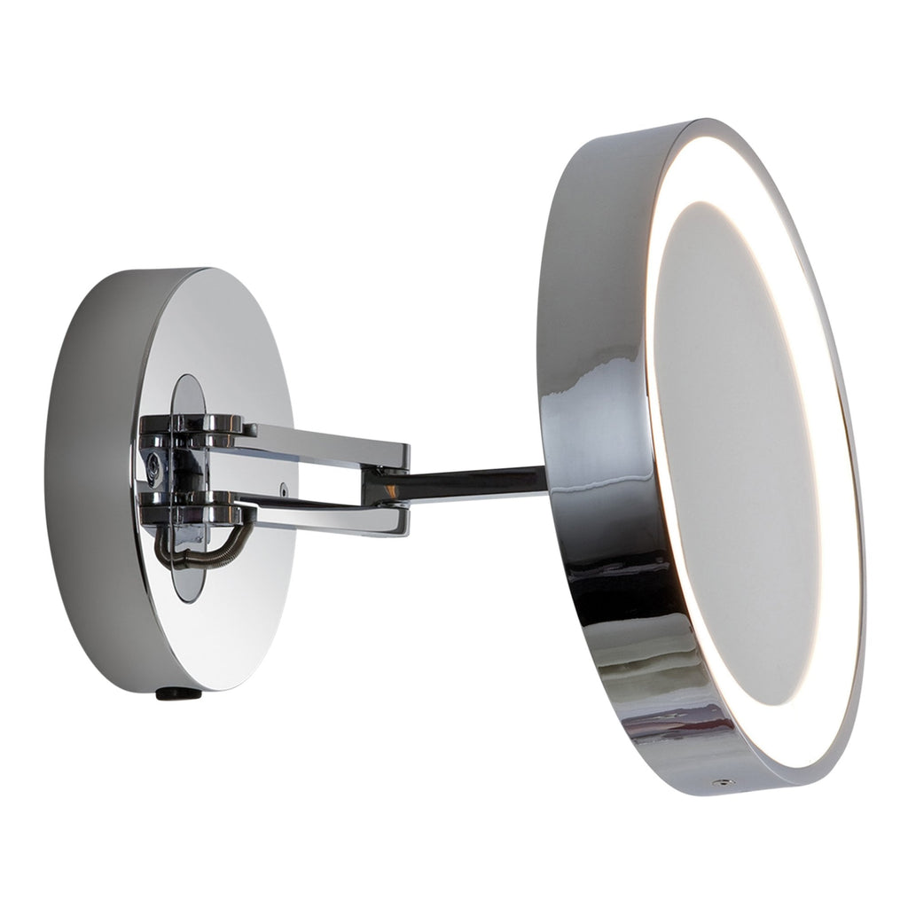 1137003 Catena LED Bathroom Magnifying Mirror Polished Chrome (S)