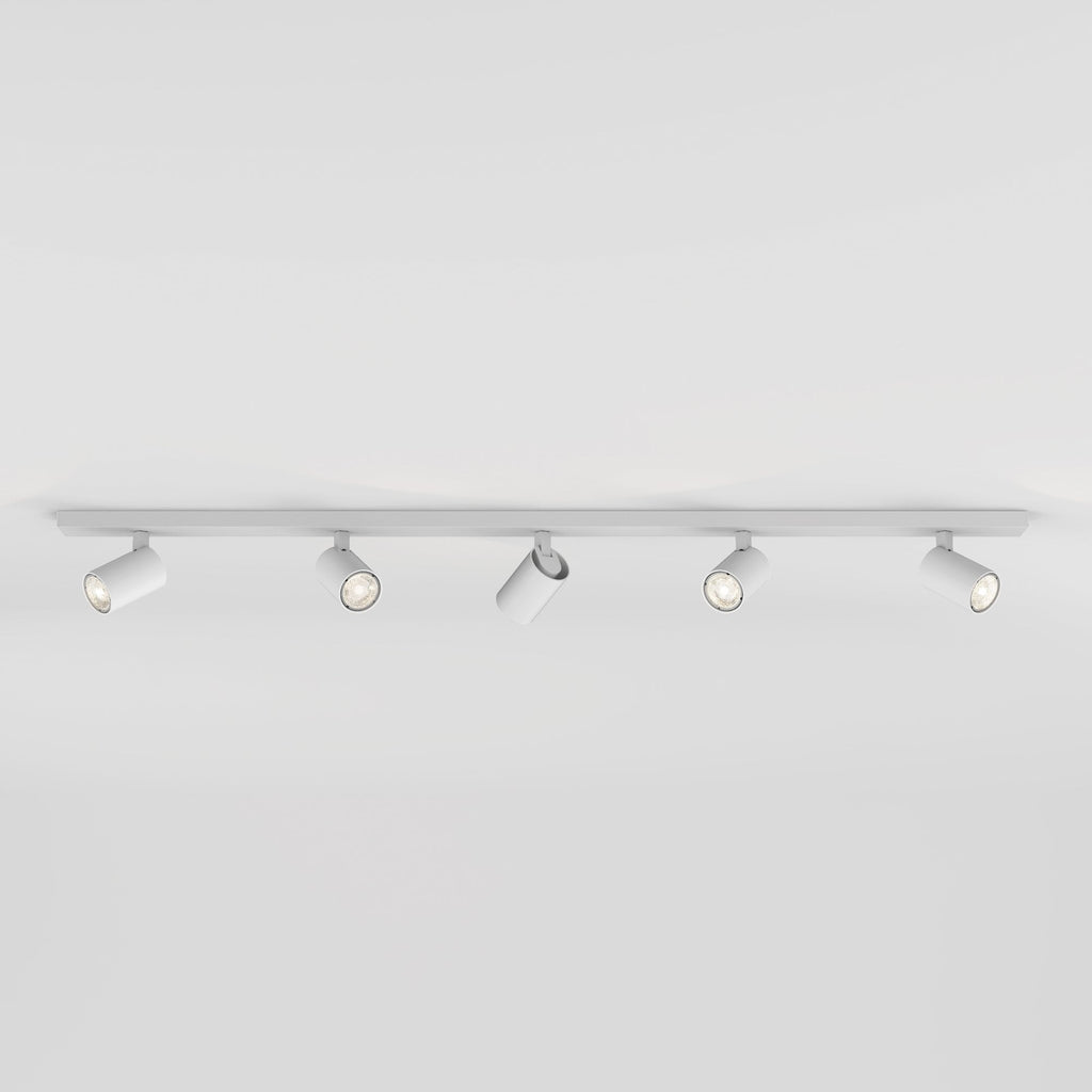 1286059 Ascoli Five Bar Spotlight Textured White