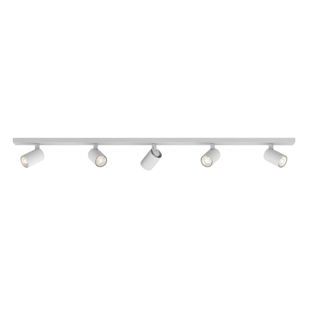 1286059 Ascoli Five Bar Spotlight Textured White