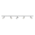1286059 Ascoli Five Bar Spotlight Textured White