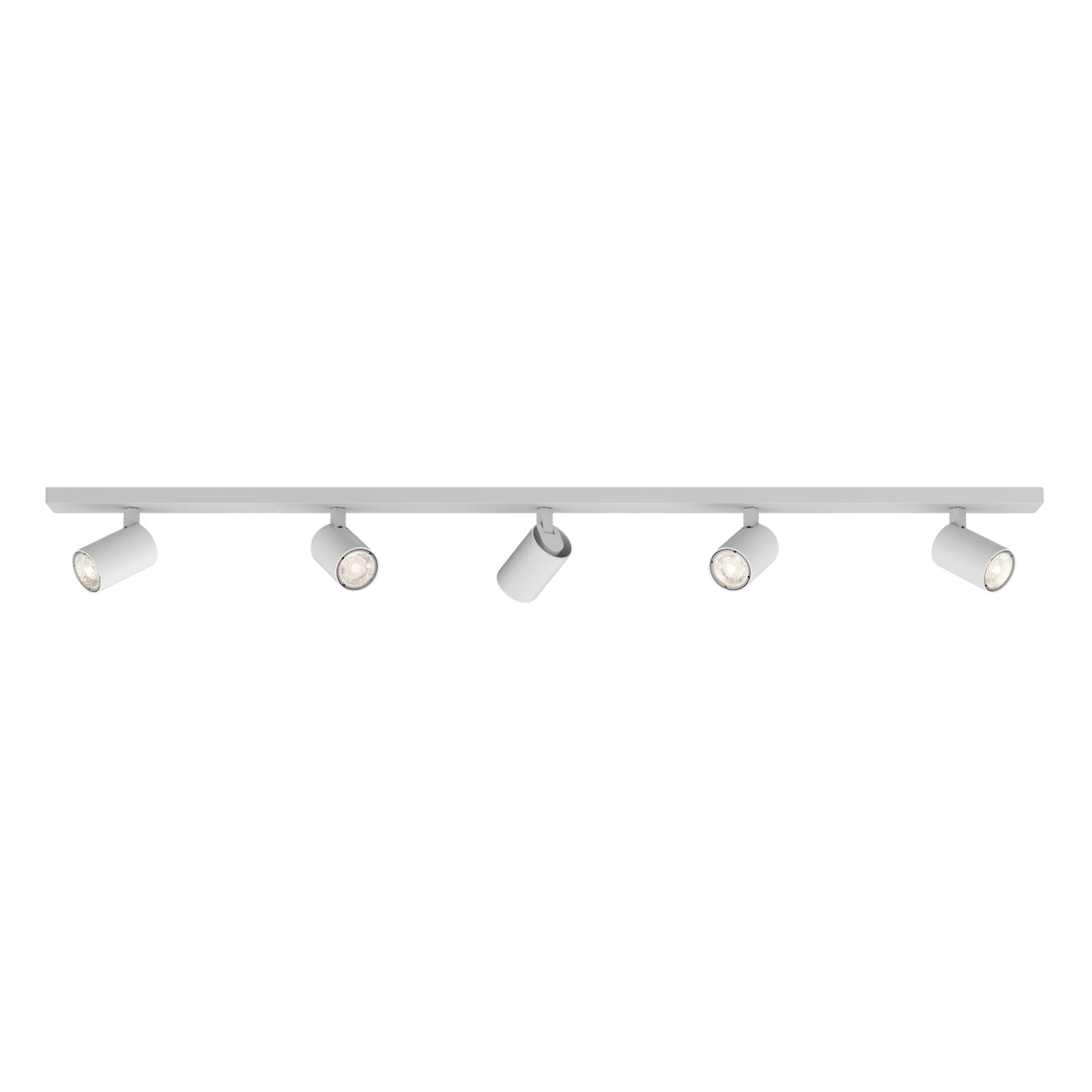 1286059 Ascoli Five Bar Spotlight Textured White