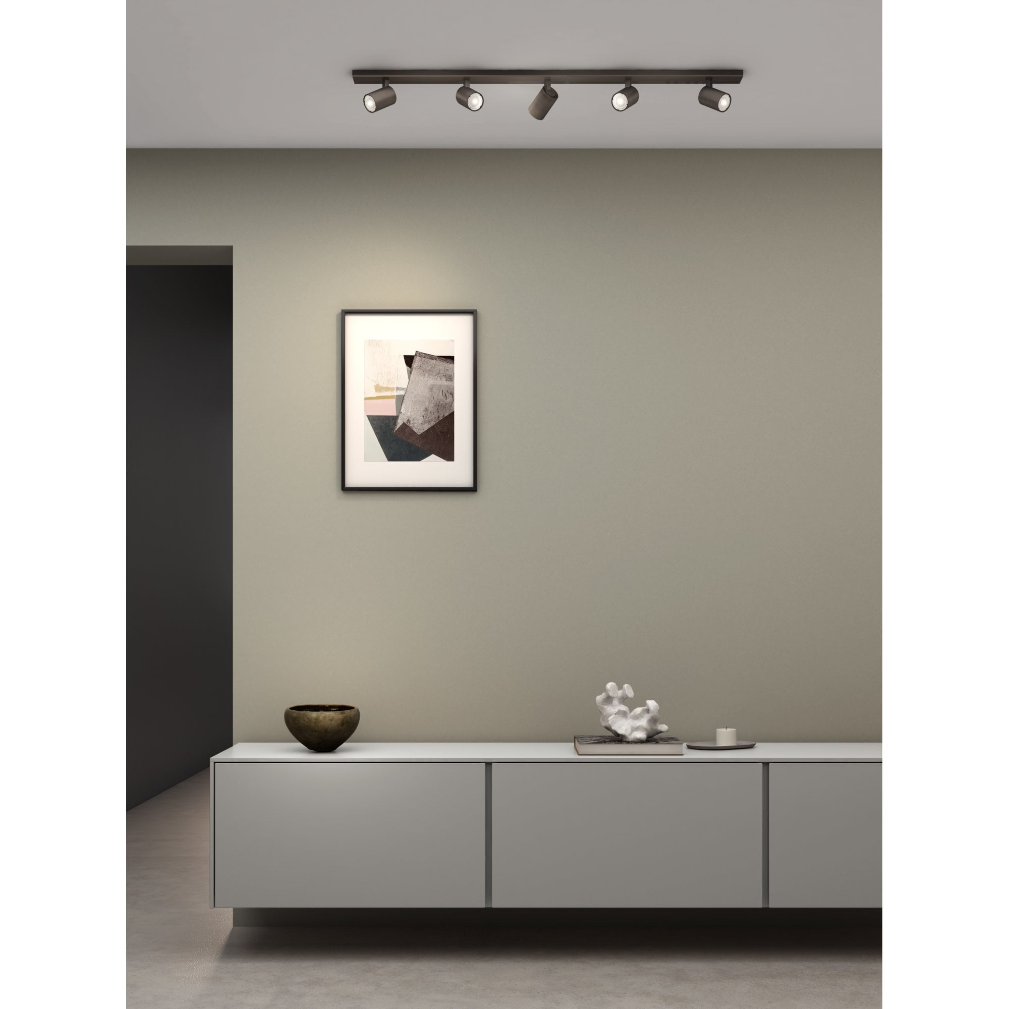 Ascoli Five Bar Spotlight Bronze