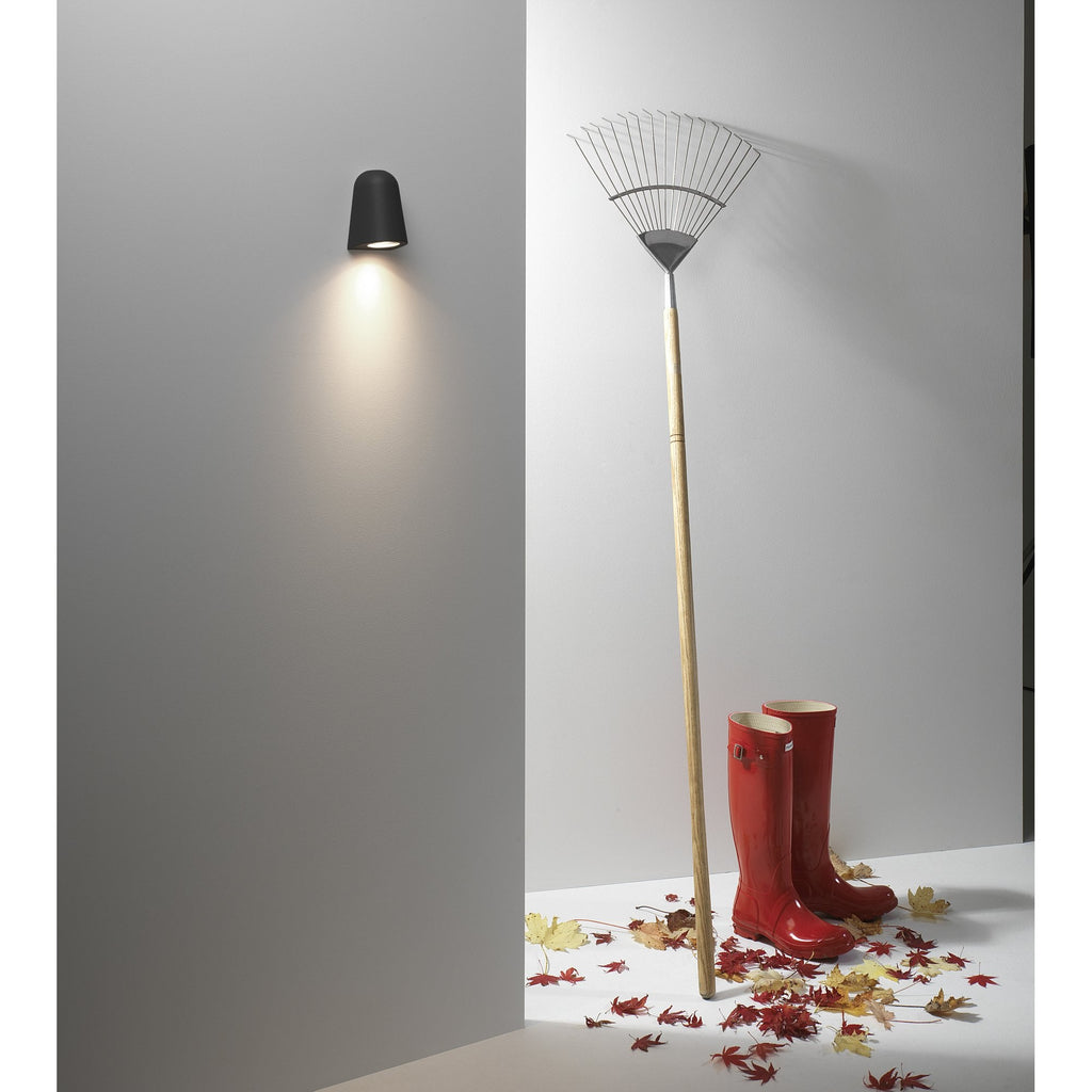 Mast  Light Outdoor Wall  Light Textured Black