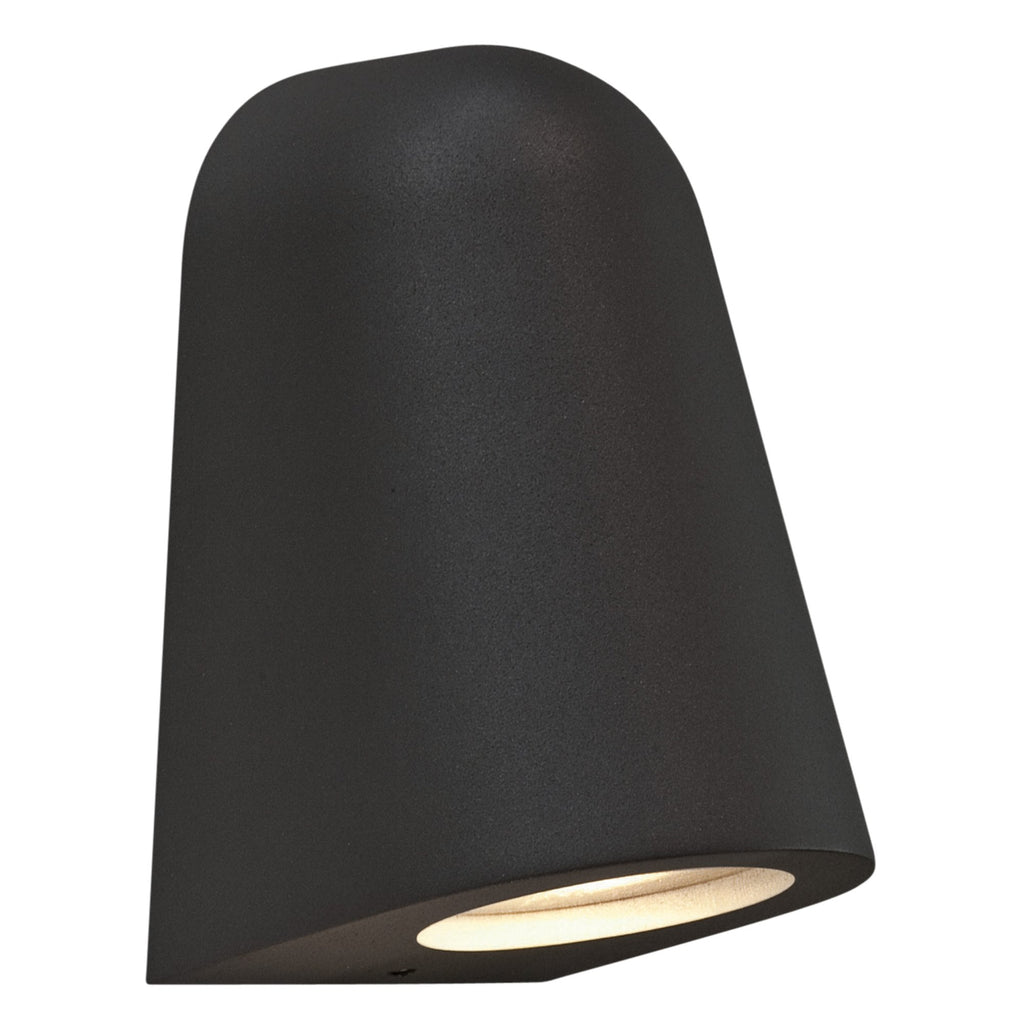 Mast  Light Outdoor Wall  Light Textured Black