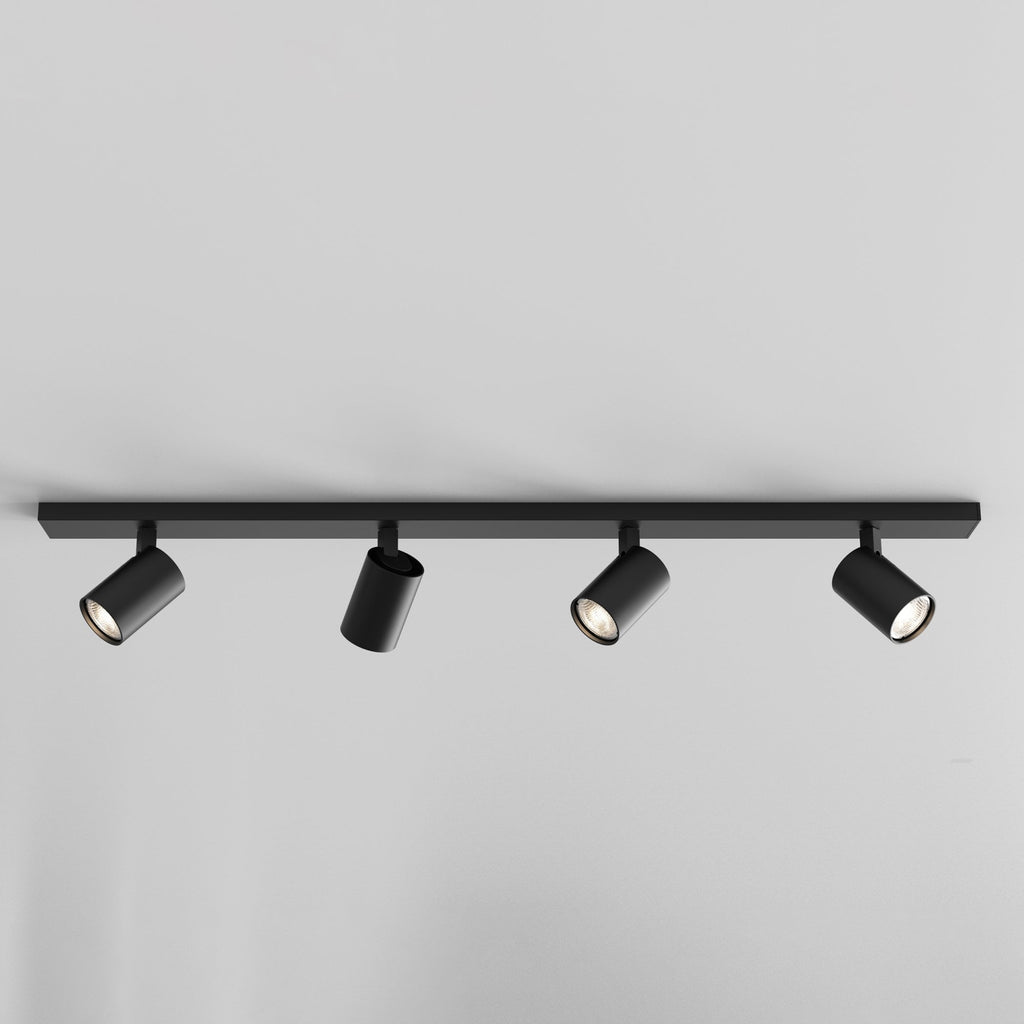 1286084 Ascoli Four Bar Spotlight Matt Black