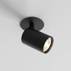 1286080 Ascoli Recessed Spotlight Matt Black
