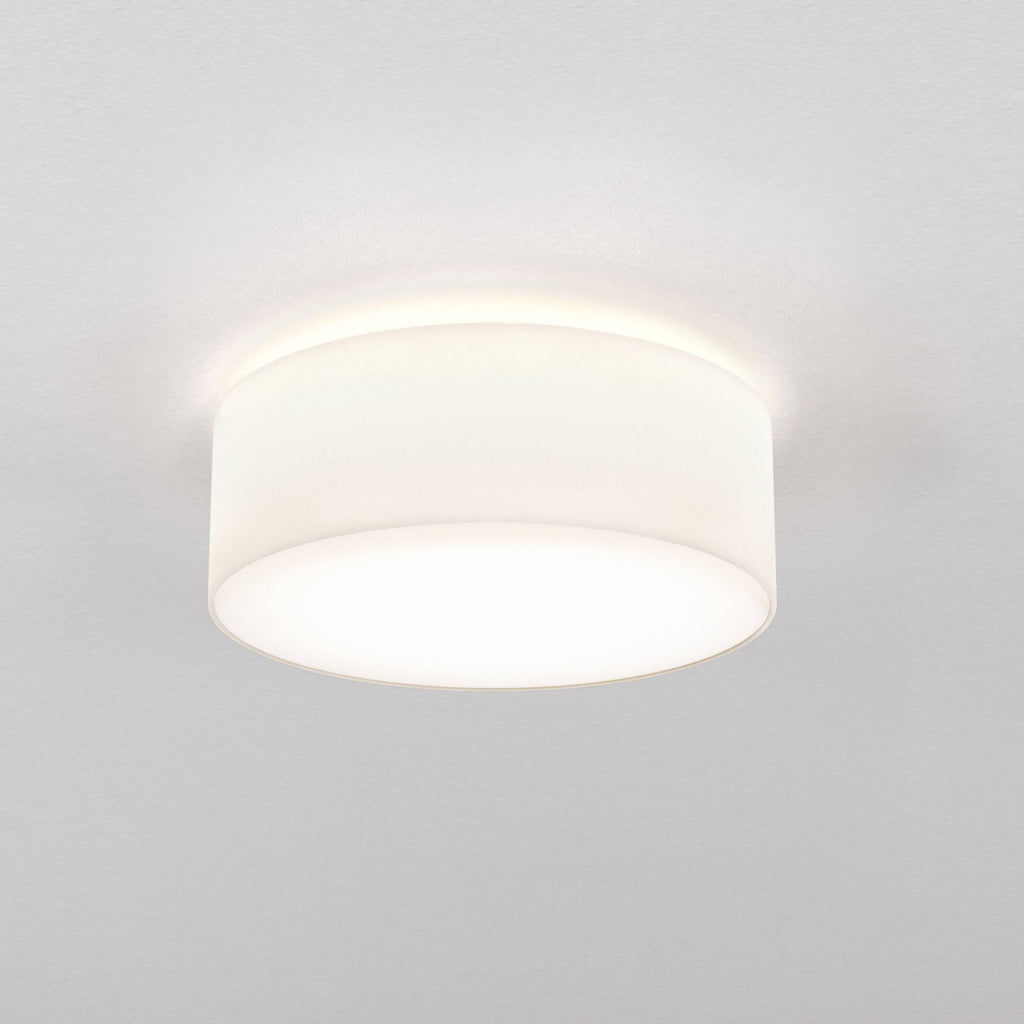 1421001 Cambria 380 Ceiling Light White Fabric
