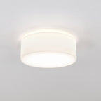 1421001 Cambria 380 Ceiling Light White Fabric
