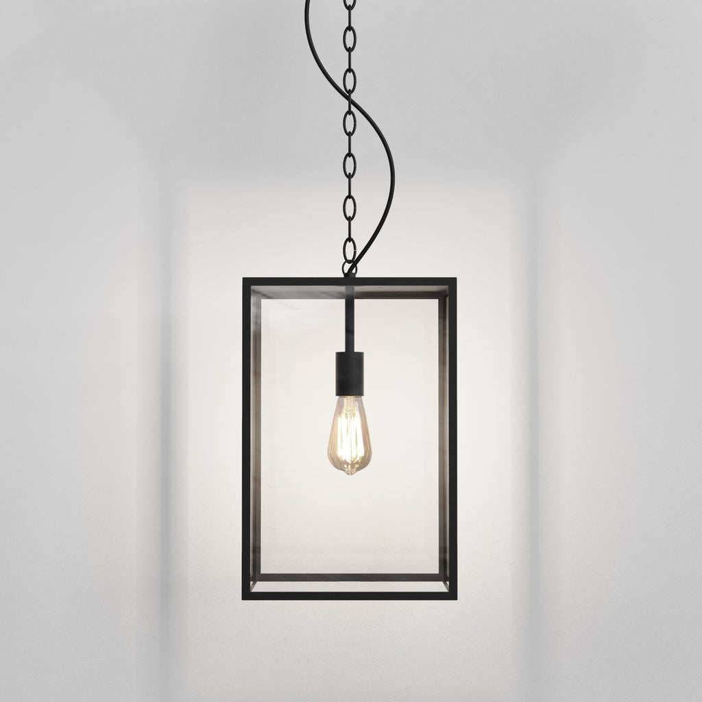 1095033 Homefield Pendant 450 Outdoor Pendant Light Textured Black