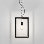 1095033 Homefield Pendant 450 Outdoor Pendant Light Textured Black