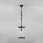 1095033 Homefield Pendant 450 Outdoor Pendant Light Textured Black