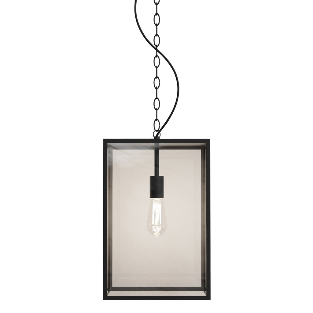 1095033 Homefield Pendant 450 Outdoor Pendant Light Textured Black