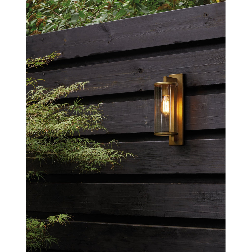 1413003 Pimlico 400 Outdoor Wall Light Antique Brass (S)