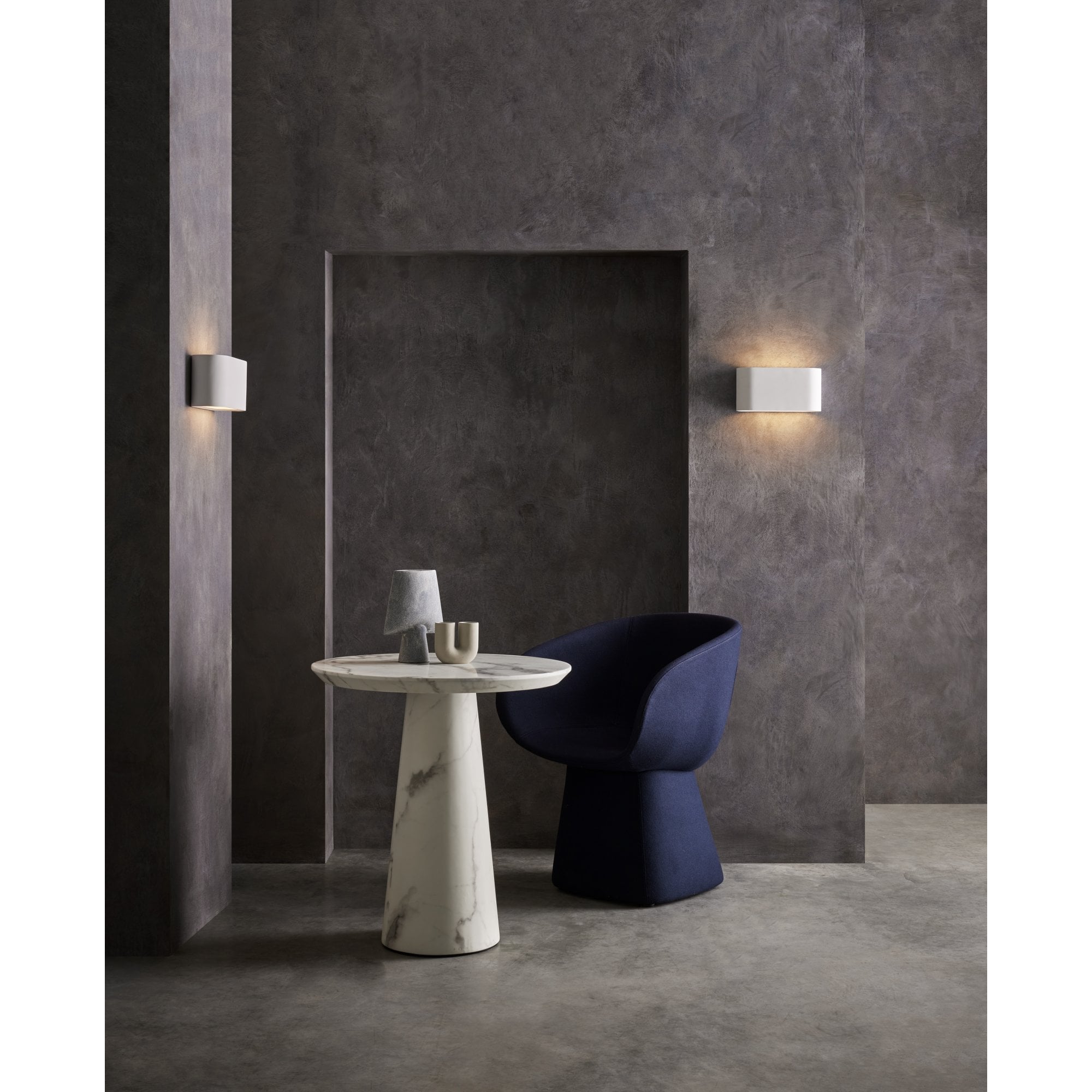 1417001 Velo 280 Wall Light Plaster