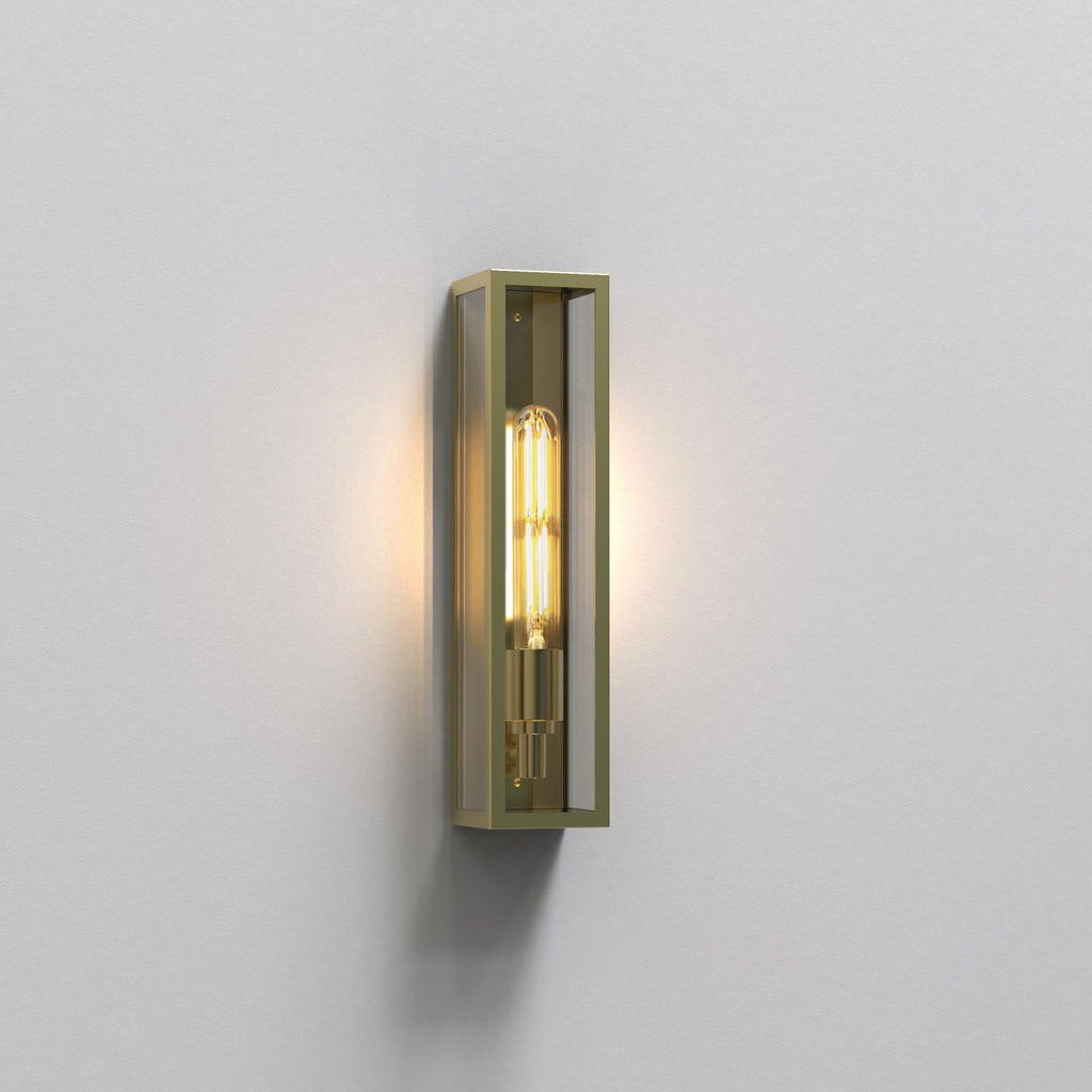 1402007 Harvard Wall Outdoor Wall Light Natural Brass