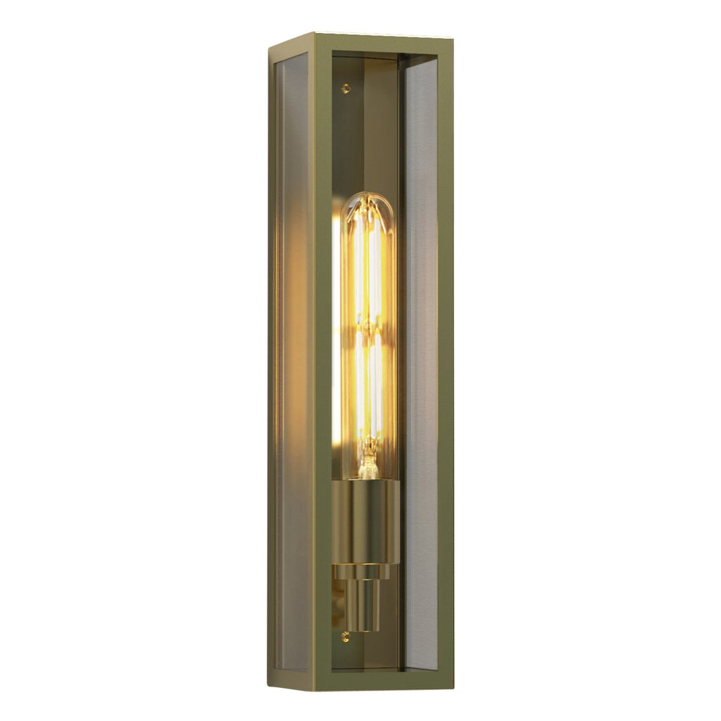 1402007 Harvard Wall Outdoor Wall Light Natural Brass