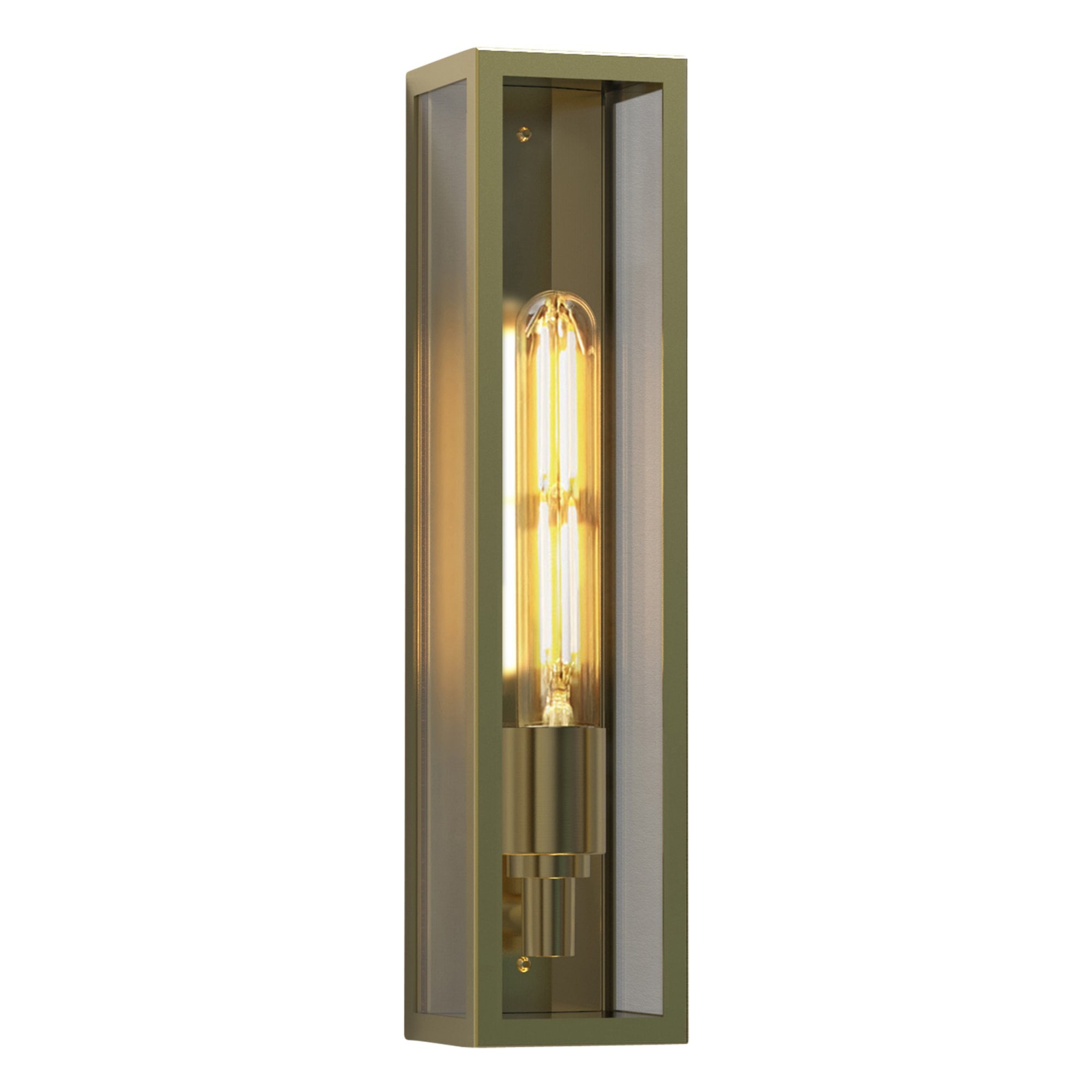 1402007 Harvard Wall Outdoor Wall Light Natural Brass