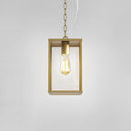 1095035 Homefield Pendant 240 Outdoor Pendant Light Natural Brass