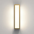 1178006 Salerno Outdoor Wall Light Natural Brass