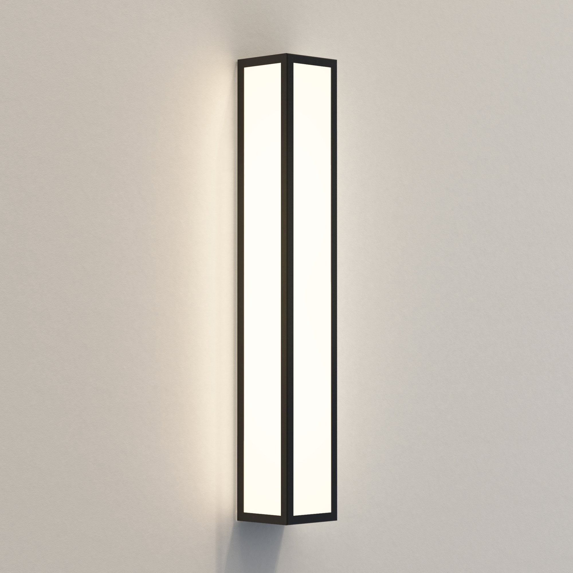 1178011 Salerno 520 LED Outdoor Wall Light Textured Black