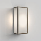 1183026 Messina 160 Frosted II Outdoor Wall Light Bronze