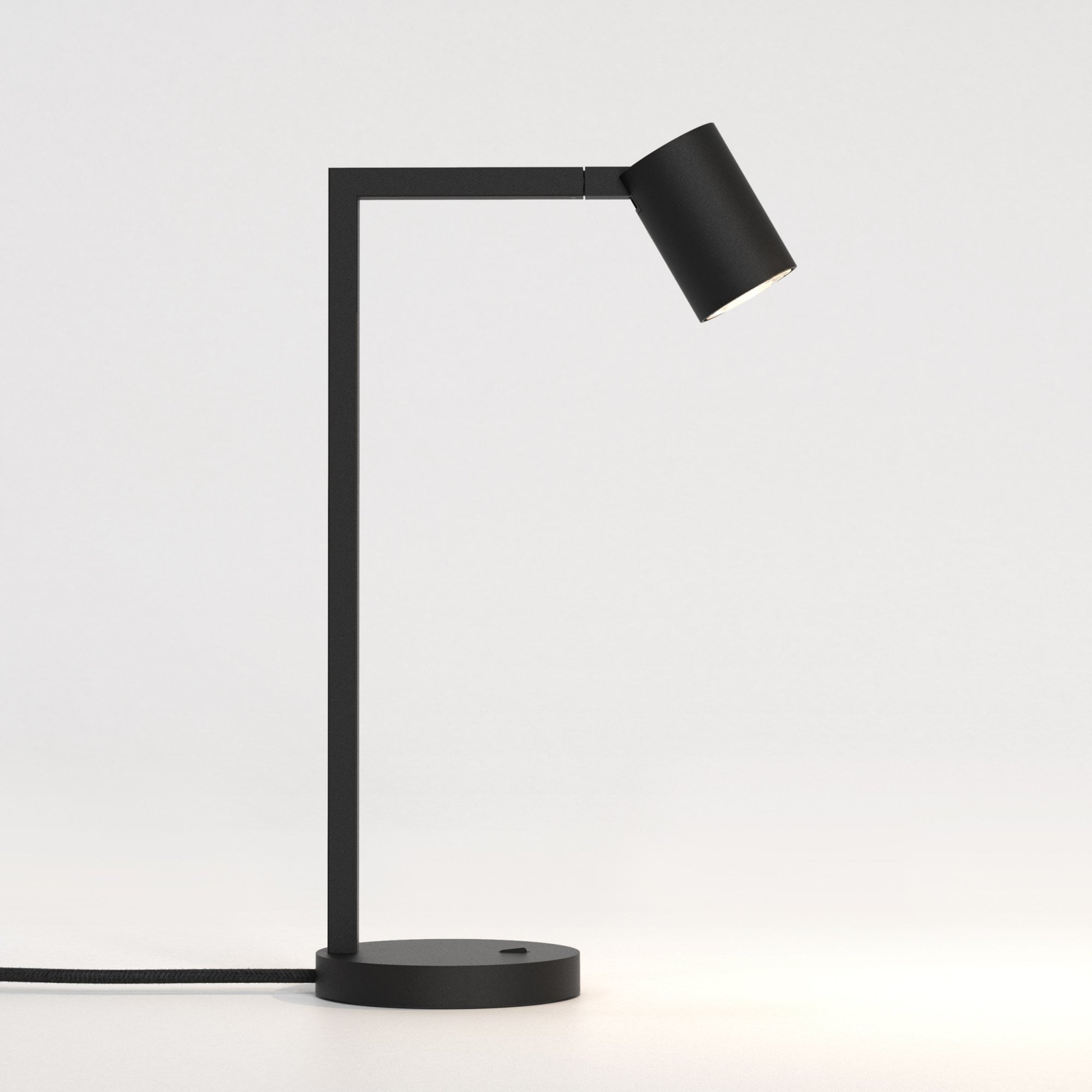 1286086 Ascoli Desk Table Light Matt Black