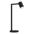 1286086 Ascoli Desk Table Light Matt Black