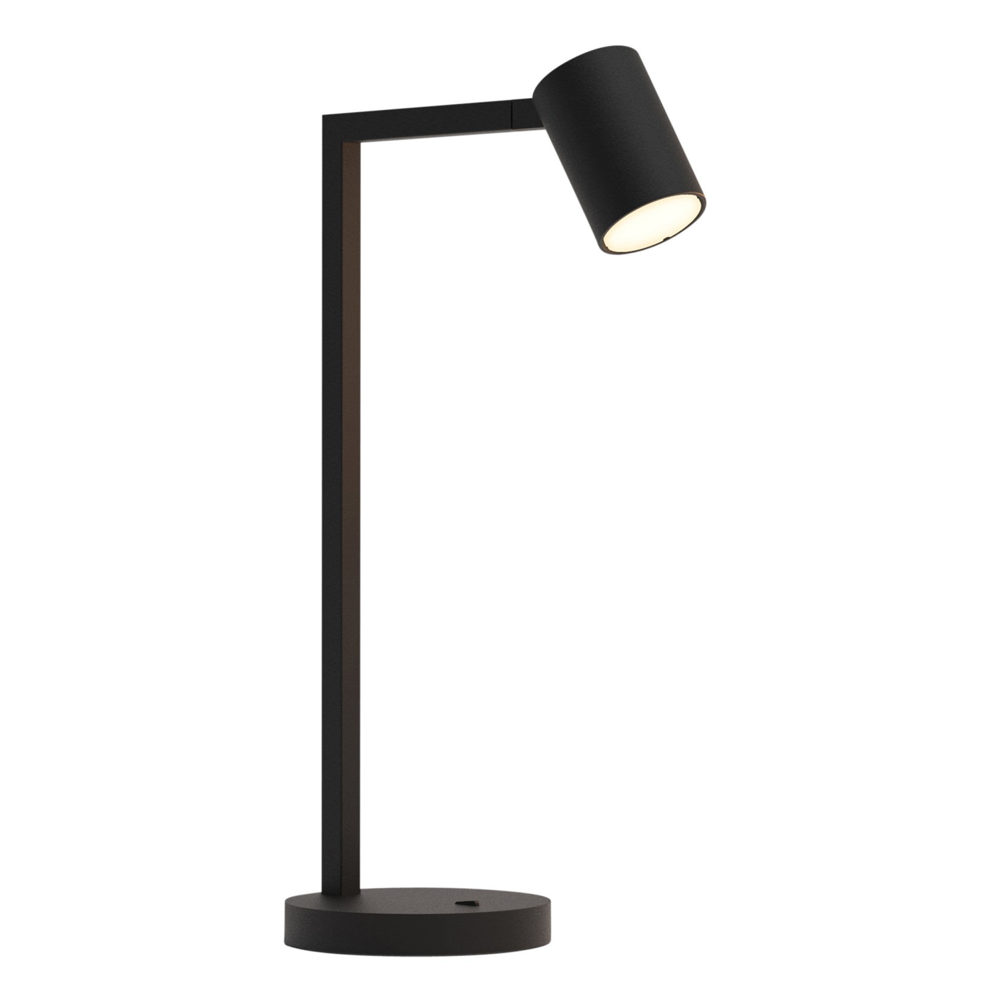 1286086 Ascoli Desk Table Light Matt Black