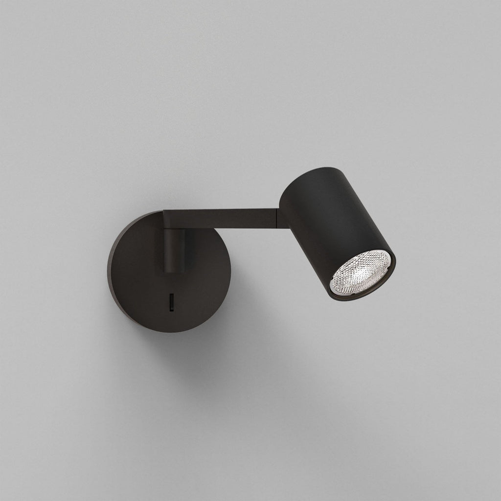 1286088 Ascoli Swing Reading Light Matt Black