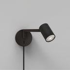 1286088 Ascoli Swing Reading Light Matt Black