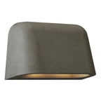 1317013 Mast Twin Outdoor Coastal Wall Light Matt Concrete