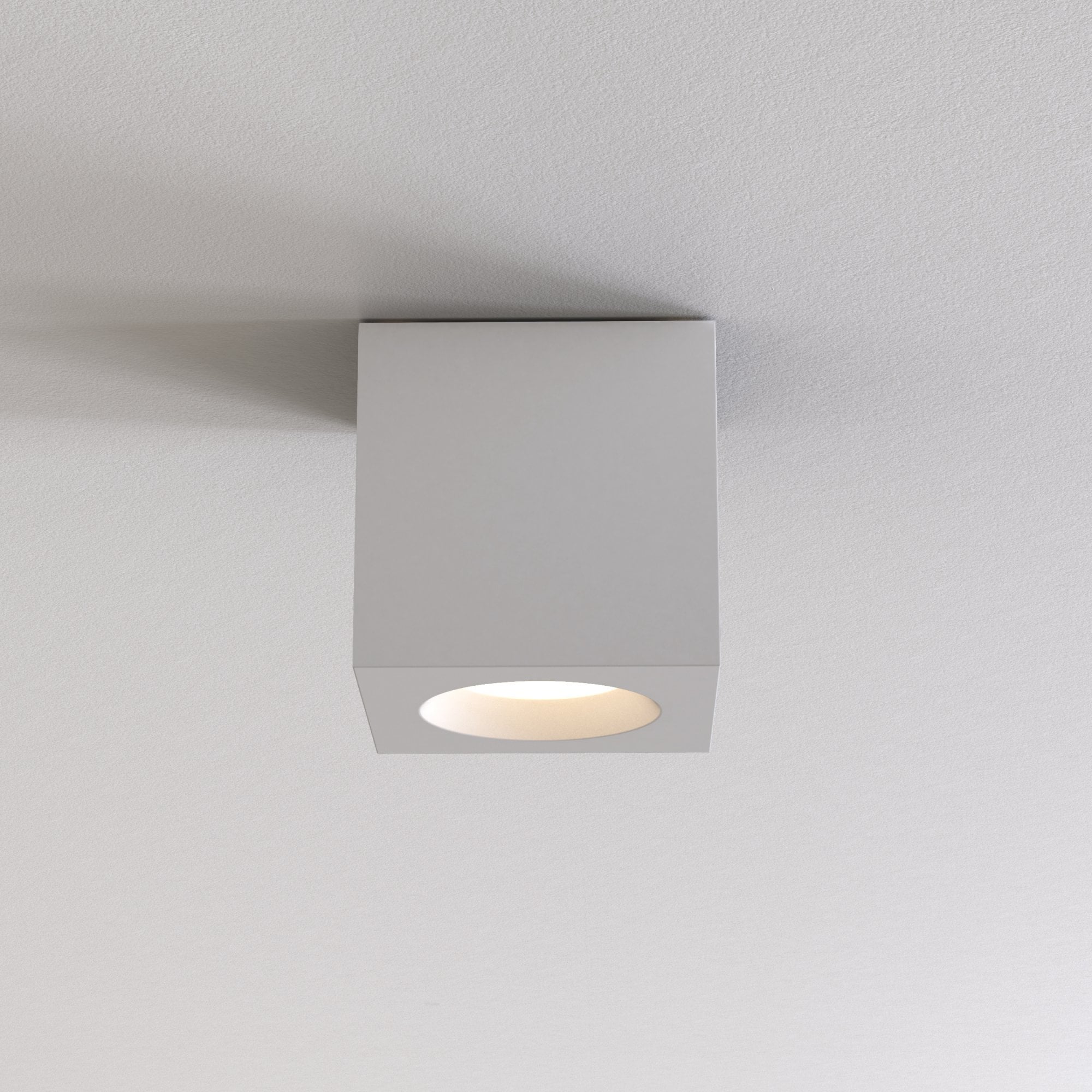 1326043 Kos Square II Bathroom Downlight/Recessed Spot Light Matt White