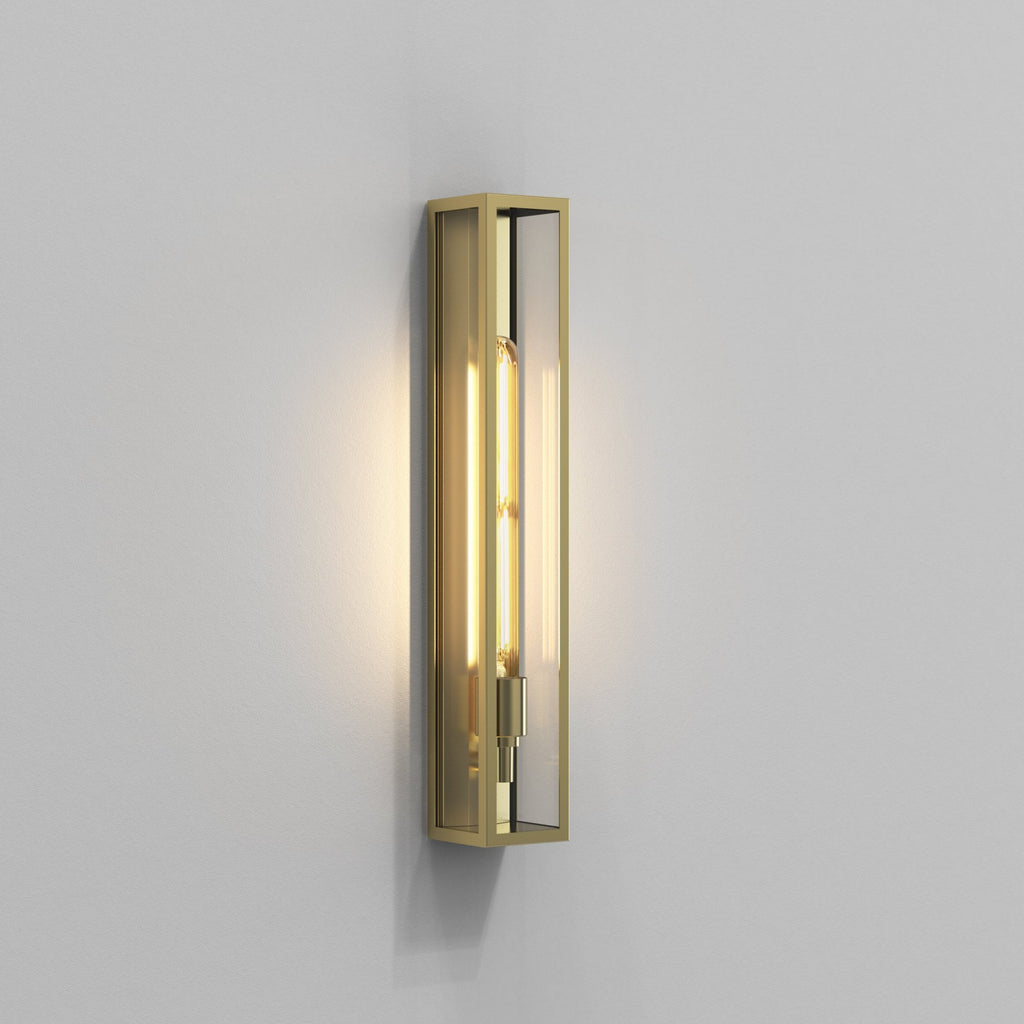 1402006 Harvard 500 Outdoor Wall Light Natural Brass