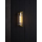 1413006 Pimlico 500 Outdoor Wall Light Antique Brass