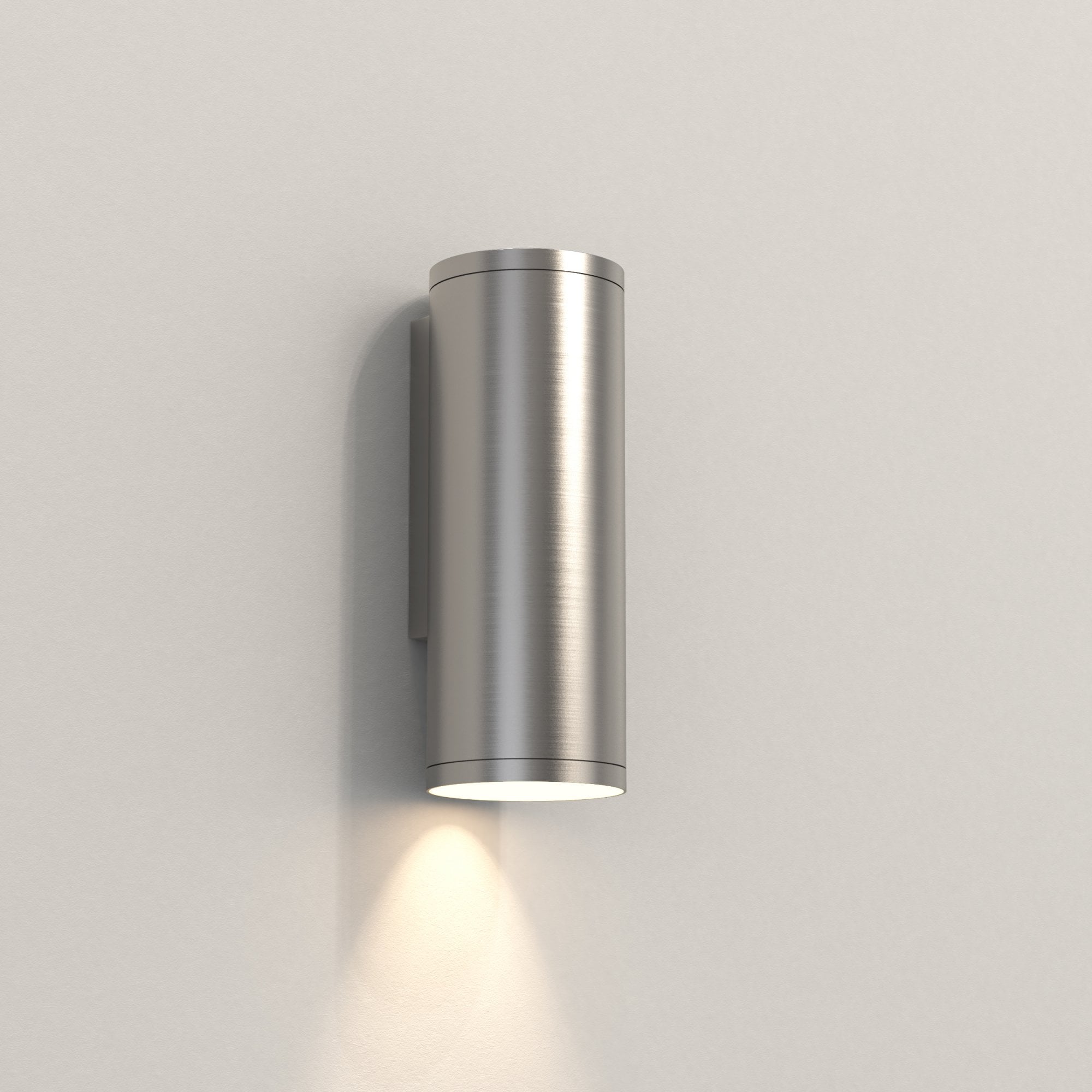 1428002 Ava 200 Coastal Outdoor Coastal Wall Light Brushed Stainless Steel