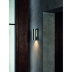 1428002 Ava 200 Coastal Outdoor Coastal Wall Light Brushed Stainless Steel