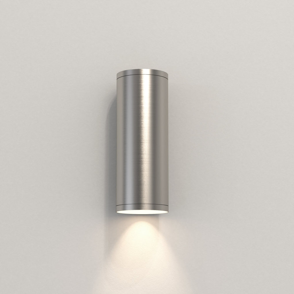 1428002 Ava 200 Coastal Outdoor Coastal Wall Light Brushed Stainless Steel