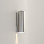 1428002 Ava 200 Coastal Outdoor Coastal Wall Light Brushed Stainless Steel