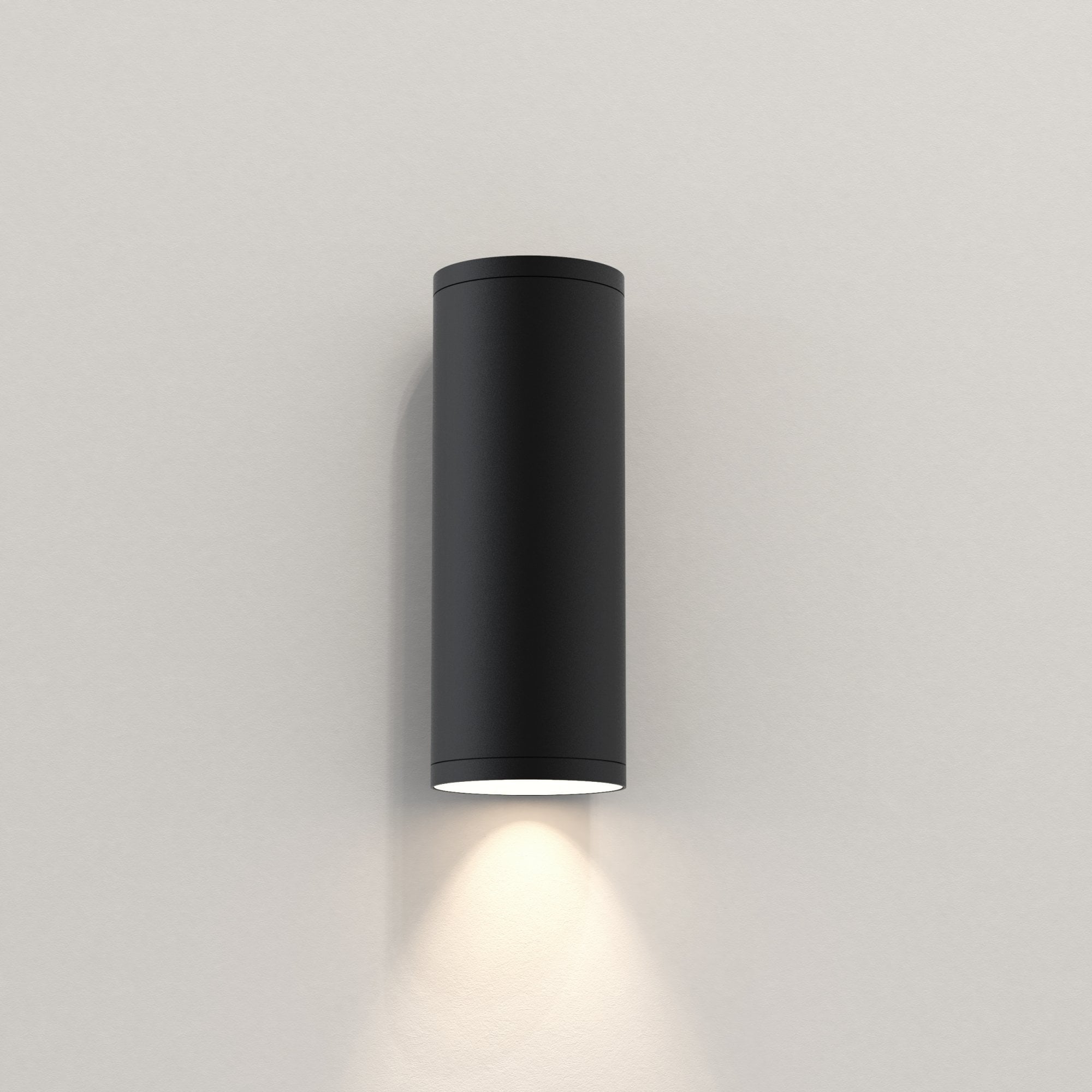 1428005 Ava 200 Outdoor Wall Light Textured Black
