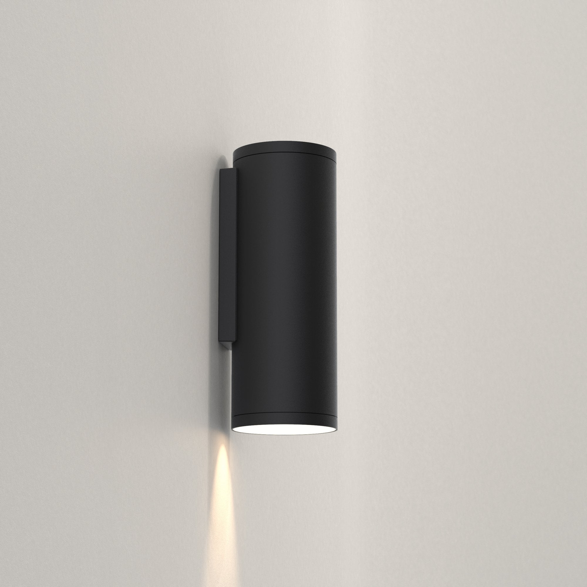 1428005 Ava 200 Outdoor Wall Light Textured Black