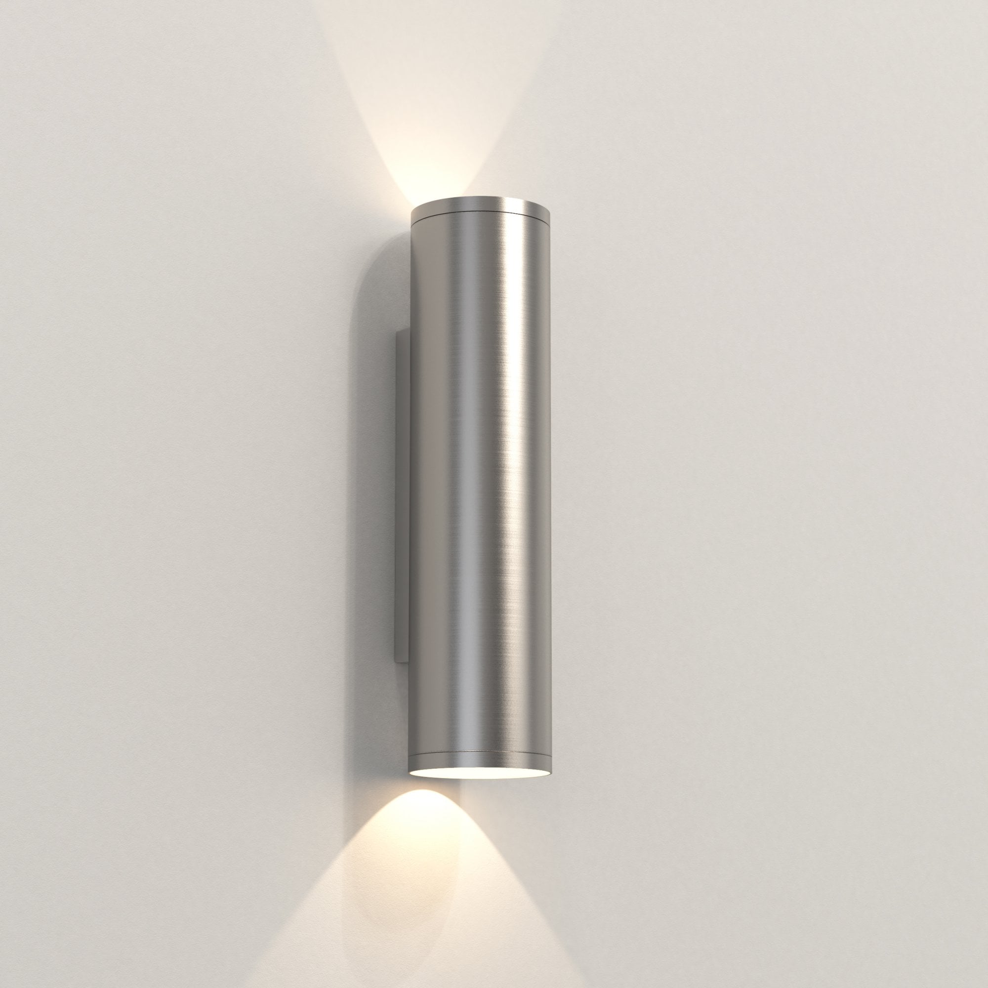 1428004 Ava 300 Coastal Outdoor Coastal Wall Light Brushed Stainless Steel