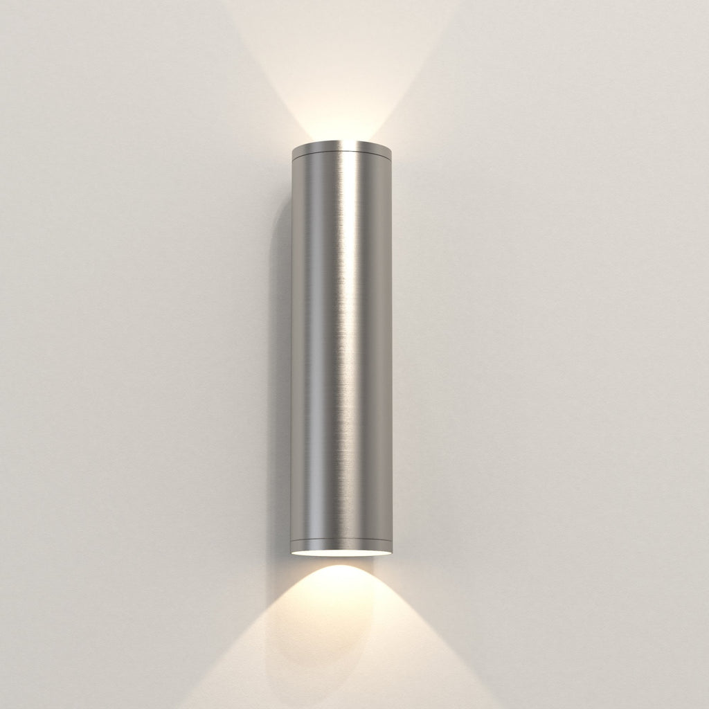 1428004 Ava 300 Coastal Outdoor Coastal Wall Light Brushed Stainless Steel