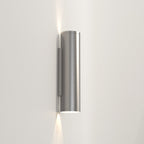 1428004 Ava 300 Coastal Outdoor Coastal Wall Light Brushed Stainless Steel
